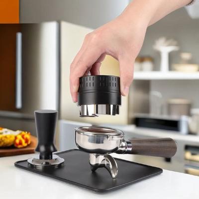 Professioneller Espresso-Tamper Kaffeepulver-Tamper Edelstahlmaterial Kaffee-Gadget Geeignet für den langlebigen Gebrauch
