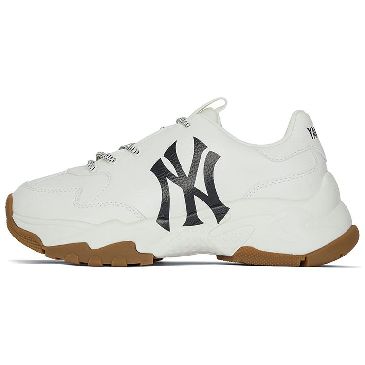 

New MLB Big Ball Chunky Low Top Chunky Sneakers Unisex Ecru 3ASHBNA3N-50WHS 41