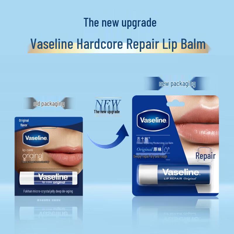 Vaseline Lip Balm & Safeguard Shower Gel Bundle