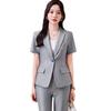 Elegant Women's Slim Fit Business Suit Set for Interviews and Work