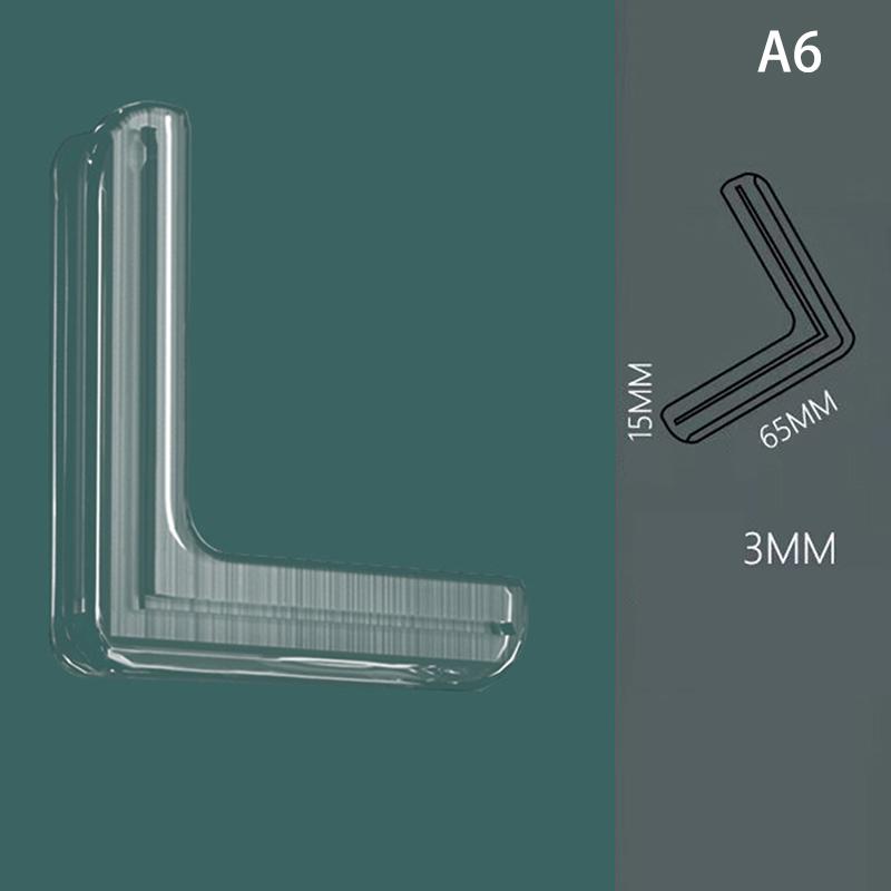 4 Pcs Silikon Sicherheit Möbel Rand Banding Ecke Wachen Aluminium Winkel