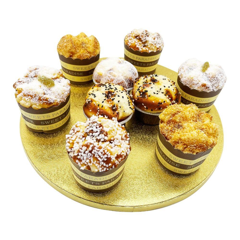 5pcs/set Round Circle Cake Base Cardboard Cake Displays Tray  Dessert Decorating Supplies