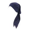 Elastic Wide Edge Simulated Silk Headscarf Cap