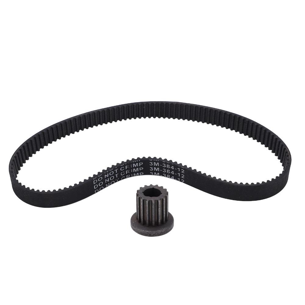 Rubber Timing Belt 16T 8mm Transfer Drive Belt Durable Drive Belt Electric Scooter