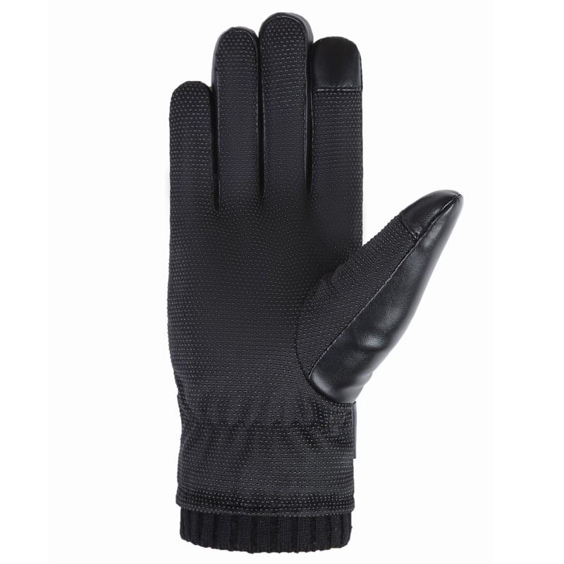 Winter Mens Fleece Gloves Cycling Motorcycling Electric Bike Touchscreen Warmth