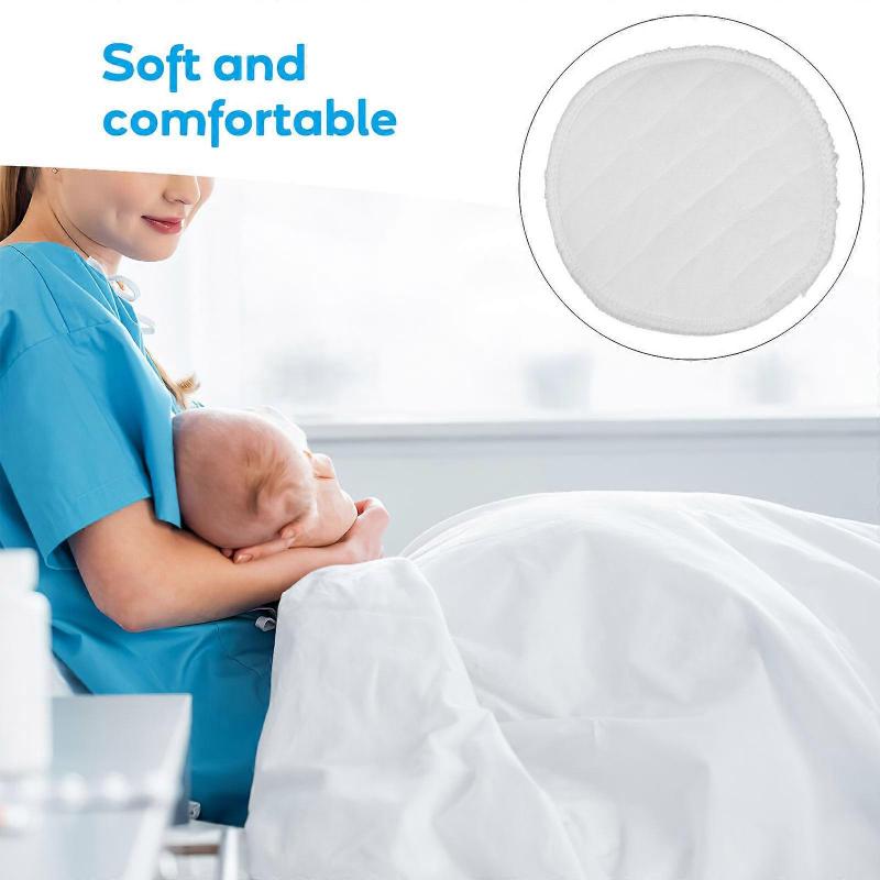 Cotton Washable Breastfeeding Pads for Women Reusable 10Pcs Set