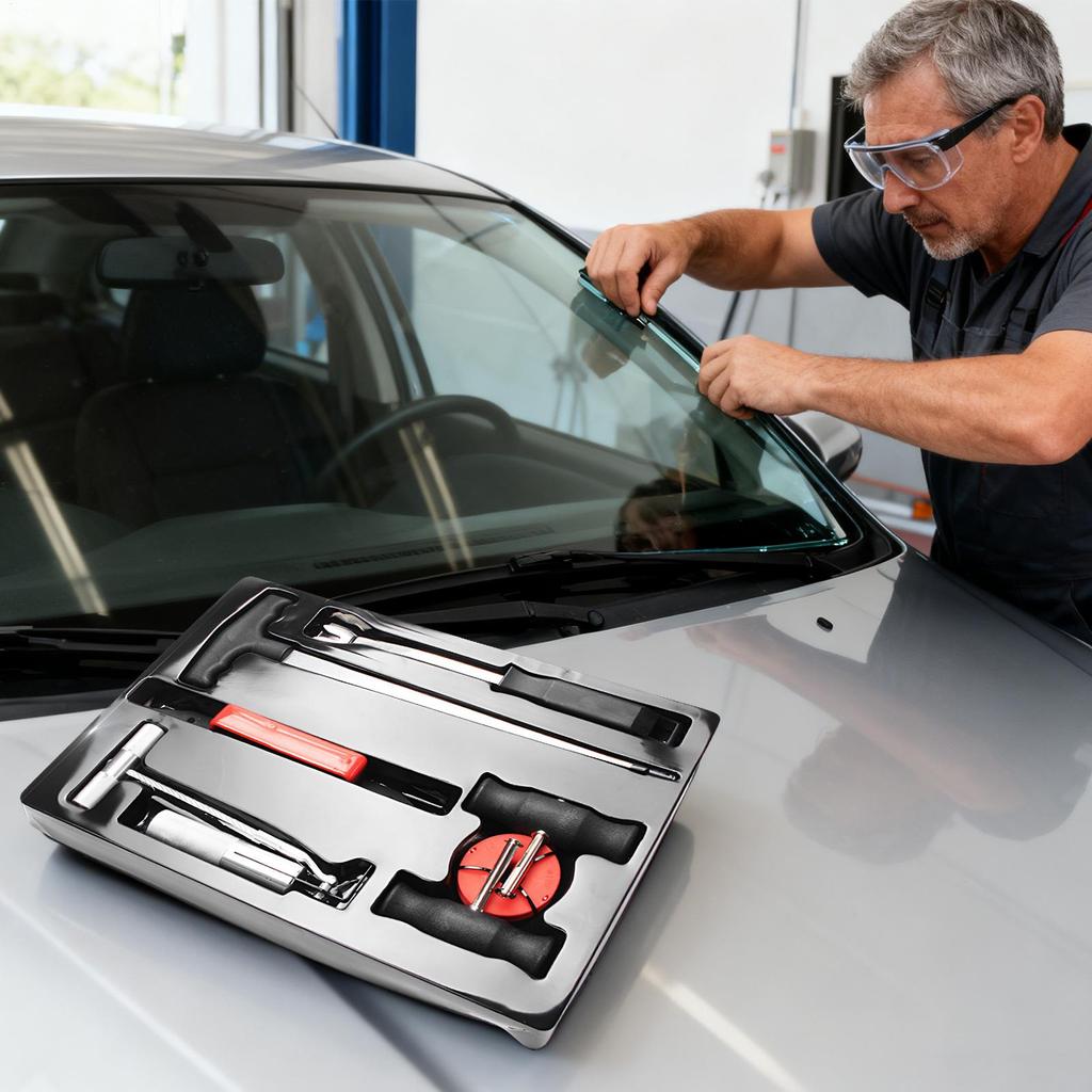 Windshield Removal Tool Professional Manual Remover Windshield Installation Tools For Automotive Repair SUV Truck Replacement