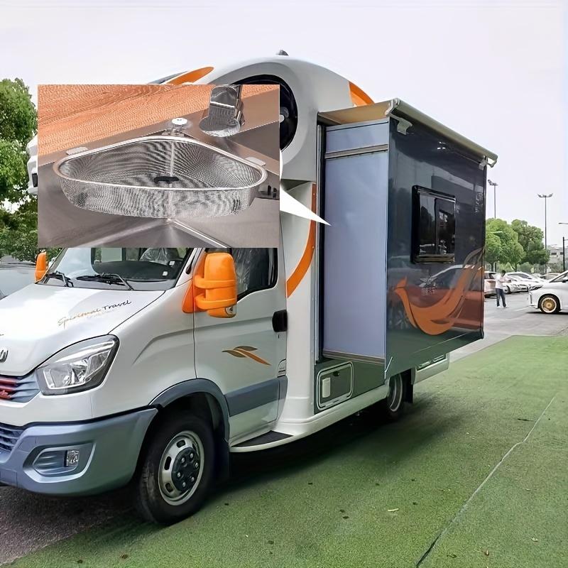 Sleek Sink Basket, 3.0KG Capacity, Polished Filter for Kitchen & Small Spaces.