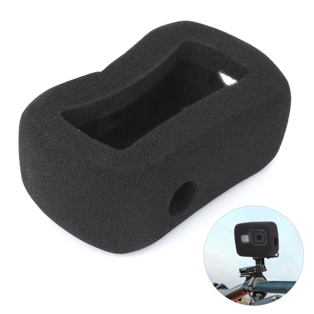 Action Camera Windslayer Windshield Noise Reduction Windproof Case for GOPRO HERO8 Black