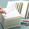 Waterproof Writable Transparent Sticky Notes for Students - Strong Adhesion, Reusable Memo Diary Stickers