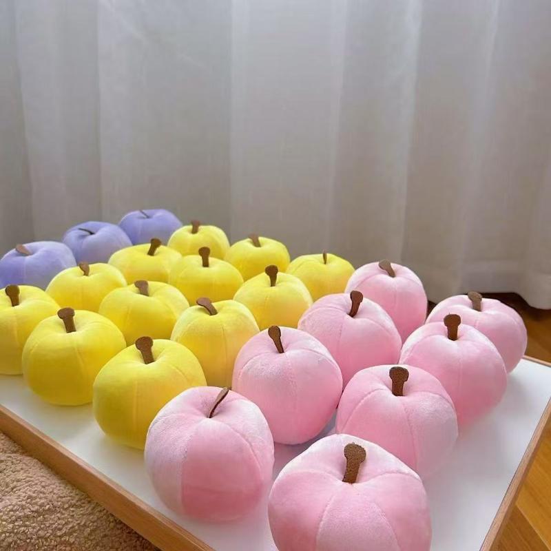 Realistic Fruit Stress Relief Fidget Toy Super Soft Slow Rebound Plush Doll for Kindergarten Reward Kids Gift Home Decor