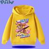 PAW Patrol 2026 Kids Hooded Sweatshirt for Autumn/Winter Long Sleeve 2026 New Style Boys' and Girls' Cartoon Print Sweater