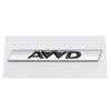 3D ABS Silver Black AWD Logo Emblem Car Rear Trunk Badge Decal For Jaguar XE XJL F-PACE AWD Sticker Auto Styling Accessories PP23