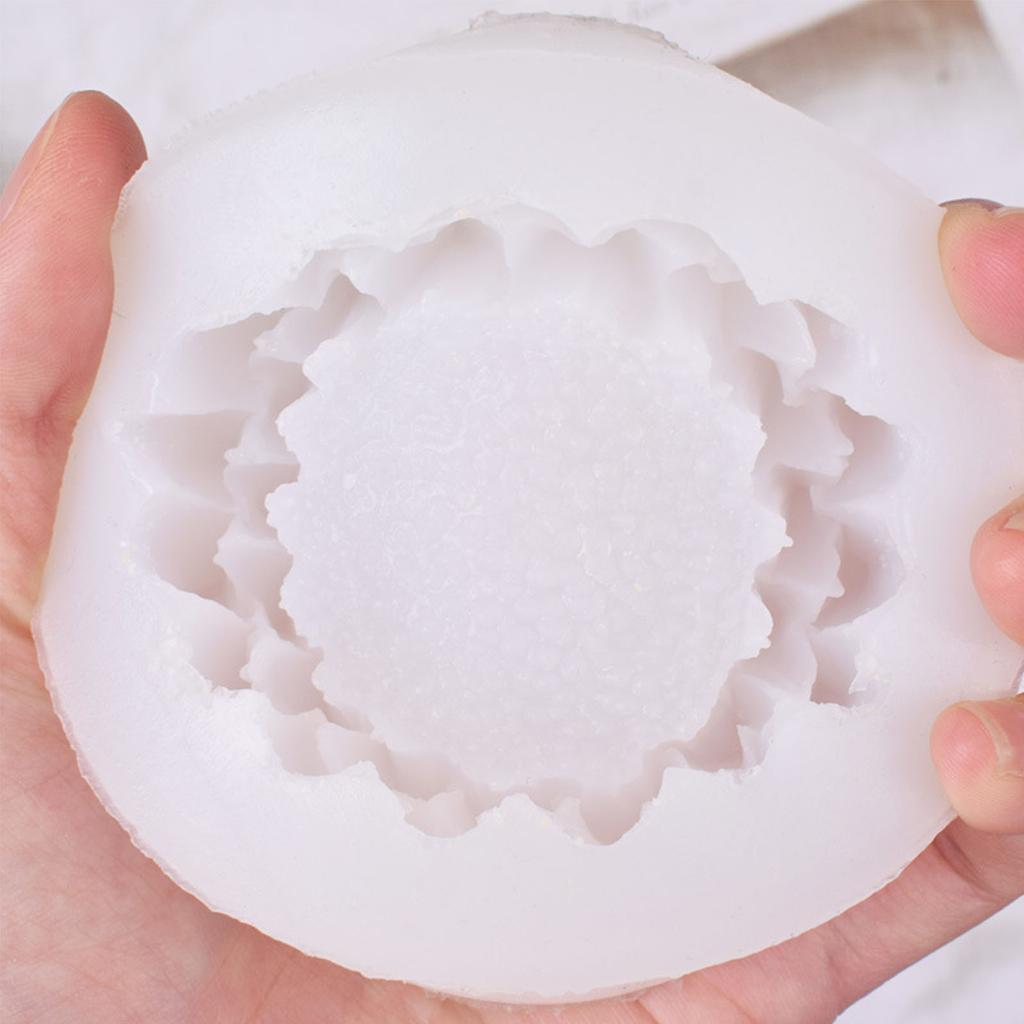 DIY Soap Moulds Sunflower Shape Silicone Material DIY Hand-Making Tool Silicone Craft Mould Silicone Material for Candle