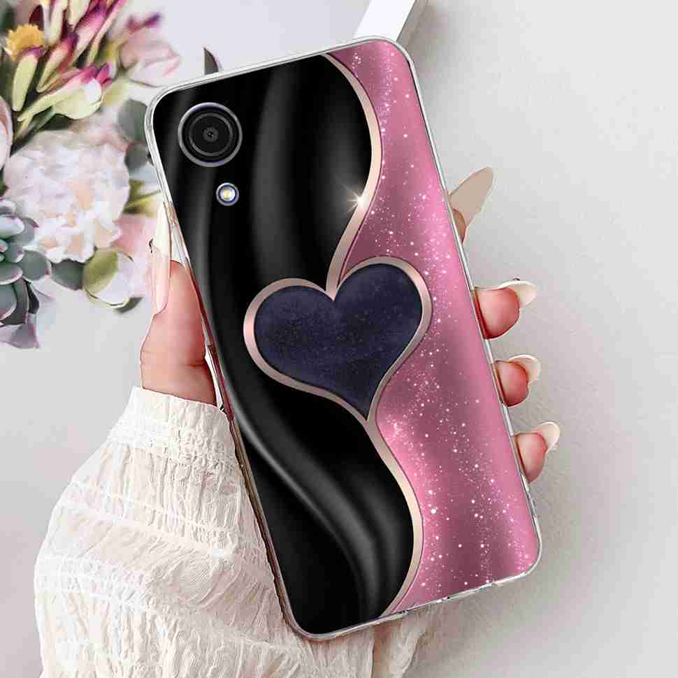 For Samsung A03Core Case Soft Silicone Cute Heart Painted Cover Case For Samsung Galaxy A03 Core SM-A032F TPU Fundas Capa