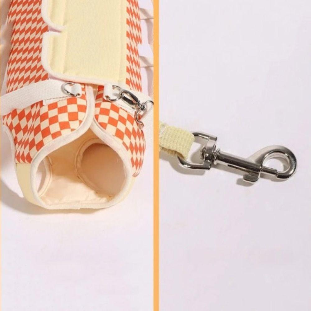 Vierbeiniges Design Haustiertrage Einzelschultergurt Weichwandige Katzentrage Canvas-Material Diagonale Spreiz-Hundetrage