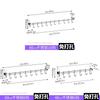 Stainless Steel Bathroom Wall Hook With Hooks For Shower Room Storage