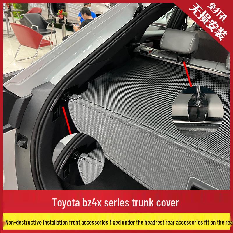 Toyota 22 BZ4X Trunk Cover Storage Organizer & Partition Baffle for Interior Modification