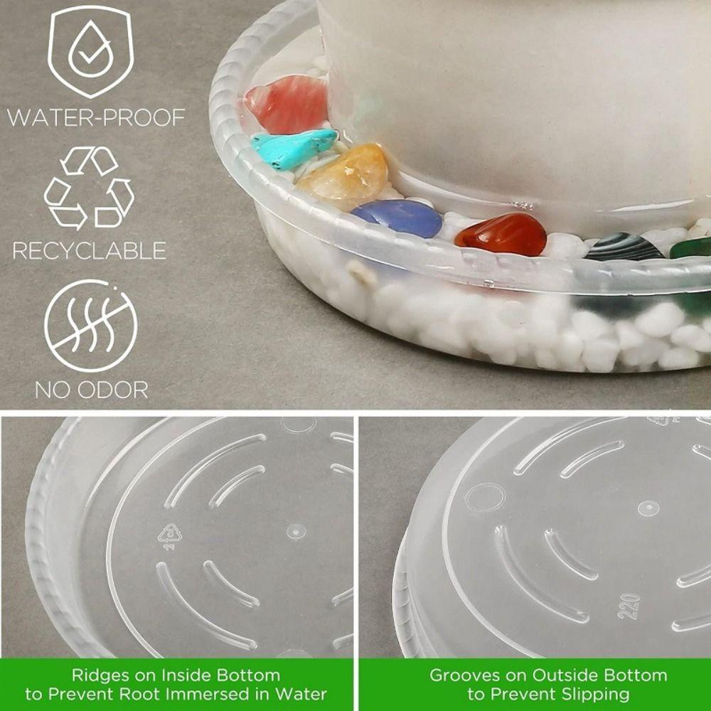 Plastic Flower Pot Sturdy Drip Trays High Quality Flower Tray  Indoor And Out Door Plant