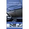 Titanium Silver Alloy Car Windshield Laser Sunshade -Four Layer Physical Material, UV Protection, Heat Insulation, Shading, Car Sunshade, Car Sunshade