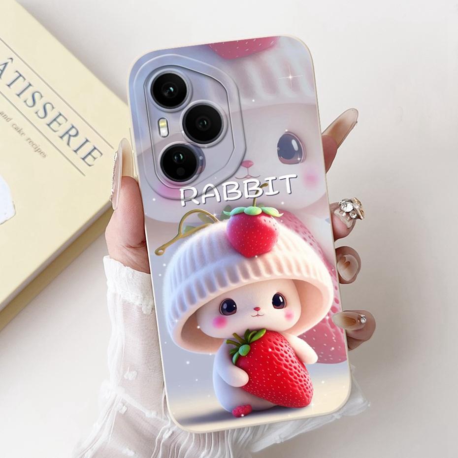 Cute Cartoon Phone Case For Honor 400 Pro Honor400 Soft Silicone Shockproof Cover For Honor 400 400Pro 5G Cases Bumpers