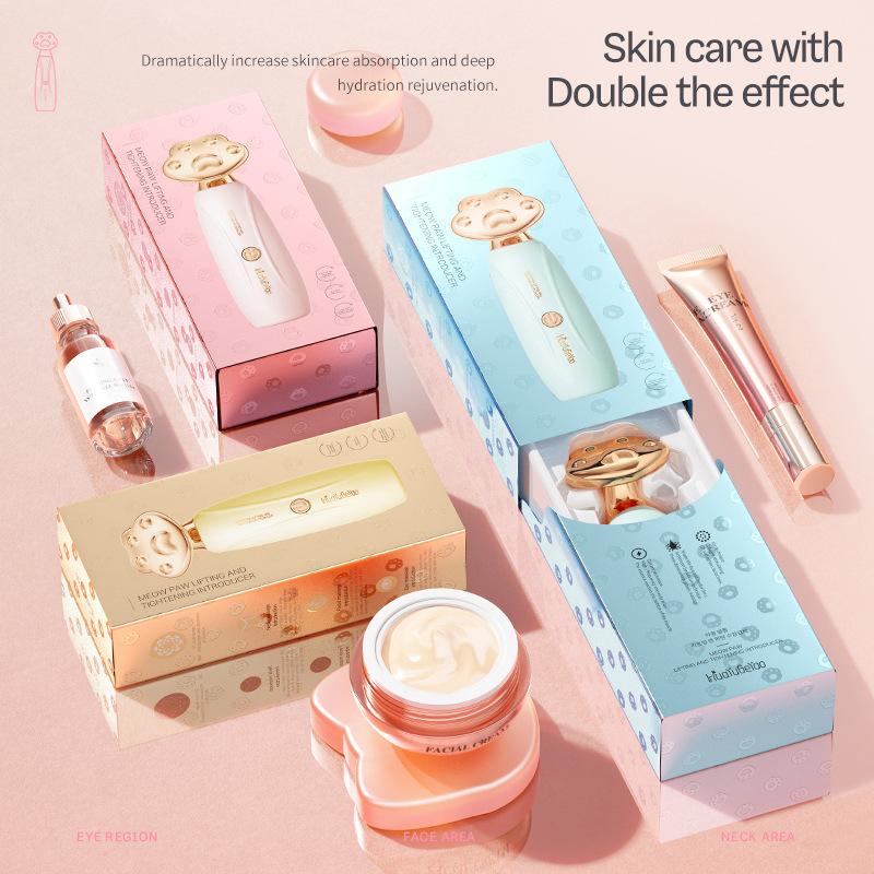Meow Claw Lifting Firming Introducer Massage Introducer Promotes Skin Care Product Absorption
