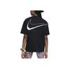 Nike Comfortable Breathable Oversized T-Shirt Kids Tops Black FN9692-010
