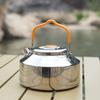 800ml Outdoor Portable Kettle 304 Stainless Steel Teapot Outdoor Hiking Camping Cooking Utensils Equipment