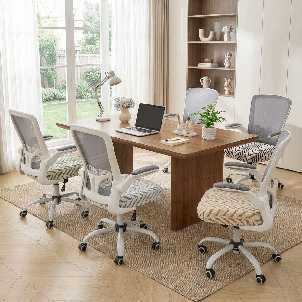 Anti-Slip Computer Chair Seat Removable Chair Seat Protector Elastic Chair Cover  Desk Chair