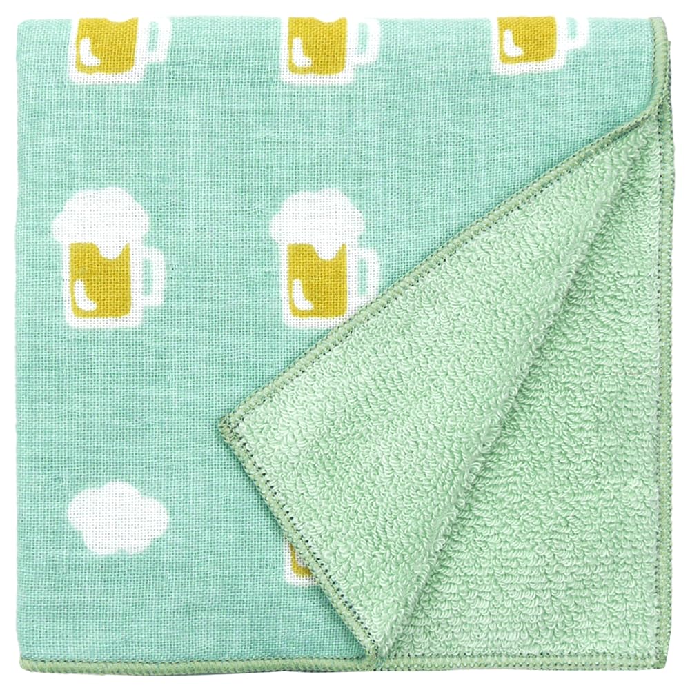 Hamamonyo Japanese Towel Beer Day Semi-Wash (Towel Handkerchief)