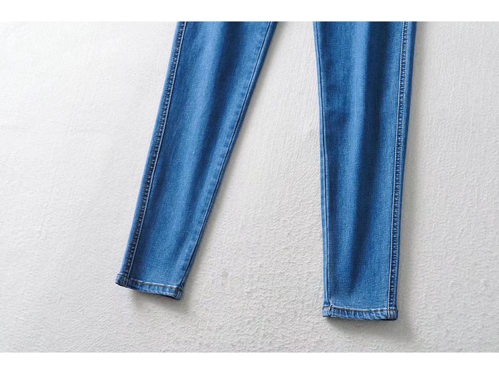 YPFF New Autumn High-Waisted Slim Fit Skinny Jeans for Women - Hip-Lifting Sexy Pencil Pants