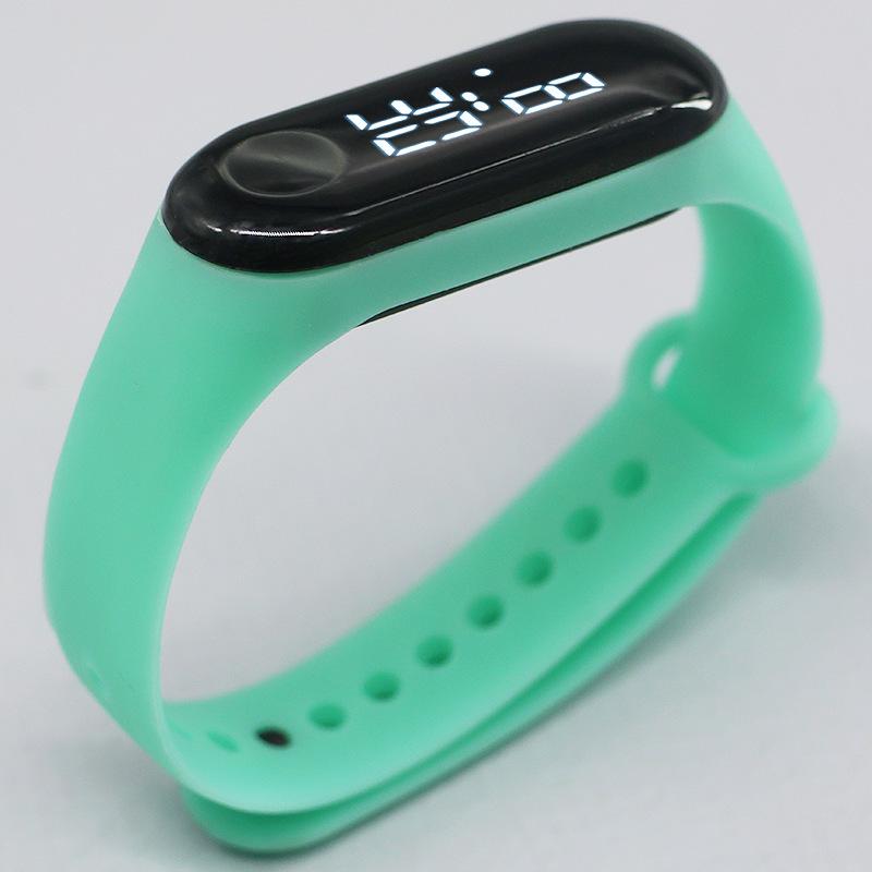 Trendy Fashion Waterproof Sports Electronic Watch, Male And Female Students Mountaineering Outdoor Led Wrist Watch