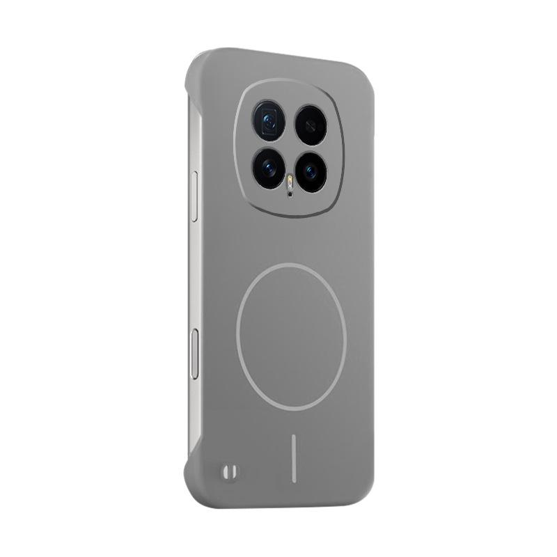 Honor Magic8/Magic8 Pro Skin-Feel Magnetic Frosted Anti-Drop Solid Color Phone Case