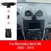 Držák na telefon do auta Pro Mercedes-Benz ML W164 W166 2005-2015 Nastavitelný otočný základní držák na telefon Příslušenství do interiéru auta