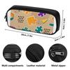 Pen Case Compact Shape 300D Polyester Zip Around Closure with Pen Slots Mesh Pocket and Spacious Main Compartment for Boys Girls