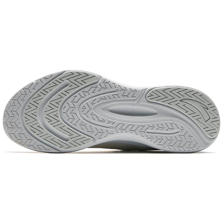 Anta Leichte Bequeme Stoßdämpfende Rutschfeste Low-Top Freizeit Laufschuhe Herren Sneaker Hellgrau 912425521-1