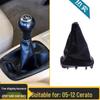 Kia Cerato Gear Shift Dust Cover: Manual Shift Leather Protector & Knob Cover