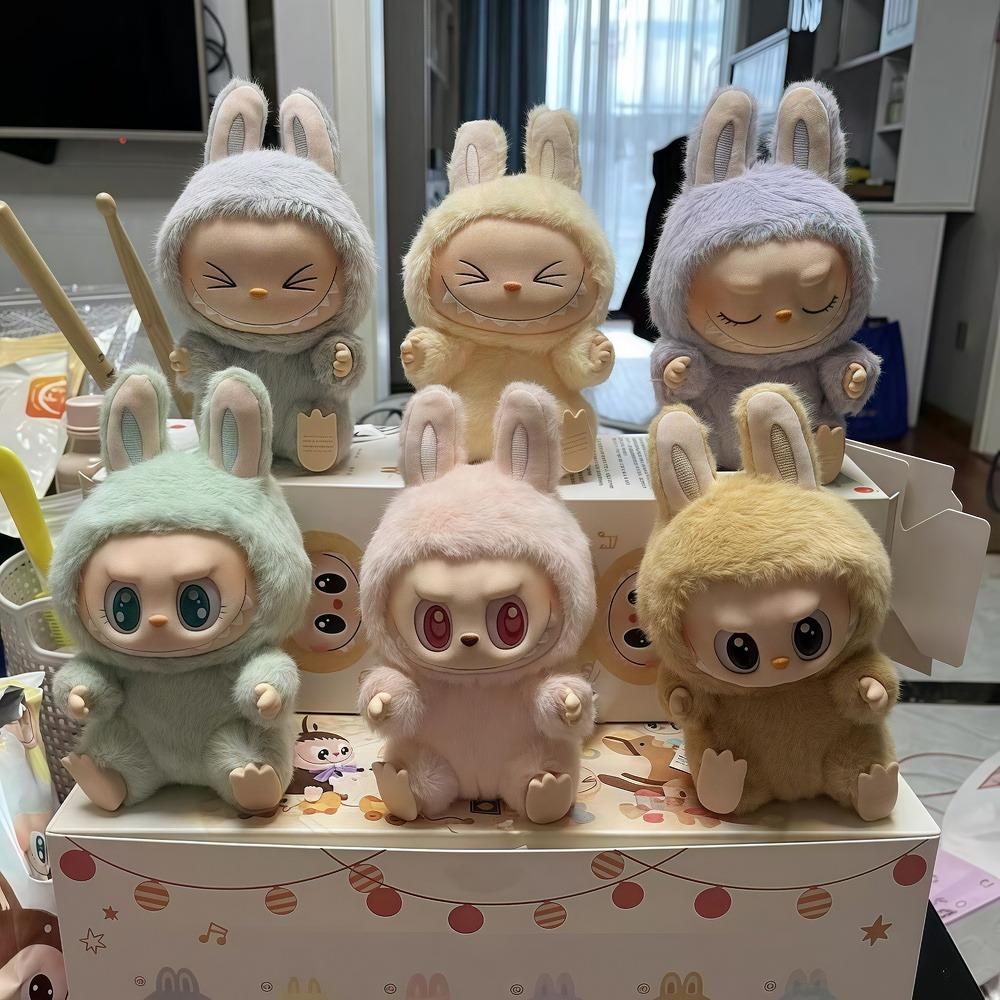 2025 New LABUBU THE MONSTERS Sitting Party Vinyl Plush Blind Box Toy Surprise Gift for Collectors and Kids