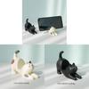 Lazy Cat Resin Ipad Stand With Unique For Office And Bedroom Use
