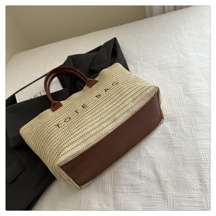 2025 Damen Vielseitige Strand-Schultertasche mit großem Fassungsvermögen