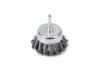 Cup Brush with Shank - Twisted Wire Dia 6/60 Mm / Teger