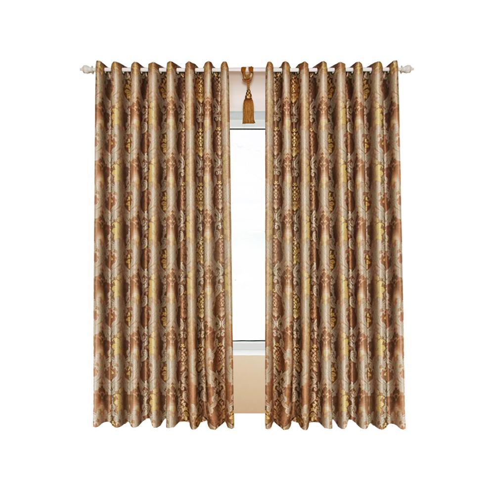 1PC Retro Printed 70-80% Blackout European Style Comfortable Curtains for Bedroom Balcony Window Drapes for Living Room LOZUJOJU
