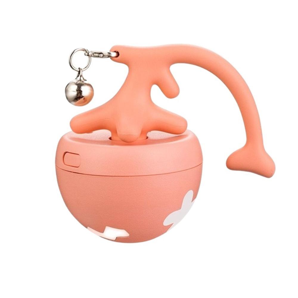 Automatic Electric Cat Teasing Toy Ball Bite Resist Motion Activate Fish Bone Spinning Ball Relieve Boredom Mouse Catching