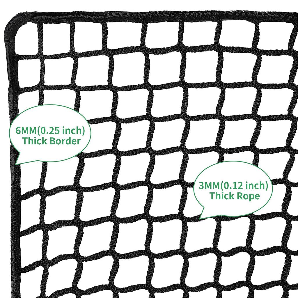 IUZEAI 10x10ft Golf Net, High Impact Golf Practice Net, Golf Sports Net, Barrier Net, High-Durability Nylon Net Material, Golf Hitting Net