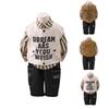 Kids Casual Long-Sleeve Set, Comfortable Daily Wear Outfits