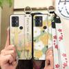 Ring Wrist Strap Phone Case For TCL 30SE/30E/306/305/Sharp Aquos V6/V6 Plus Fashion Design Wristband Waterproof Silicone