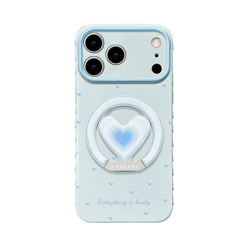 Full screen love bracket bracelet is suitable for Apple 11promax mobile phone case 11 Korean iphone11 silicone 11 women