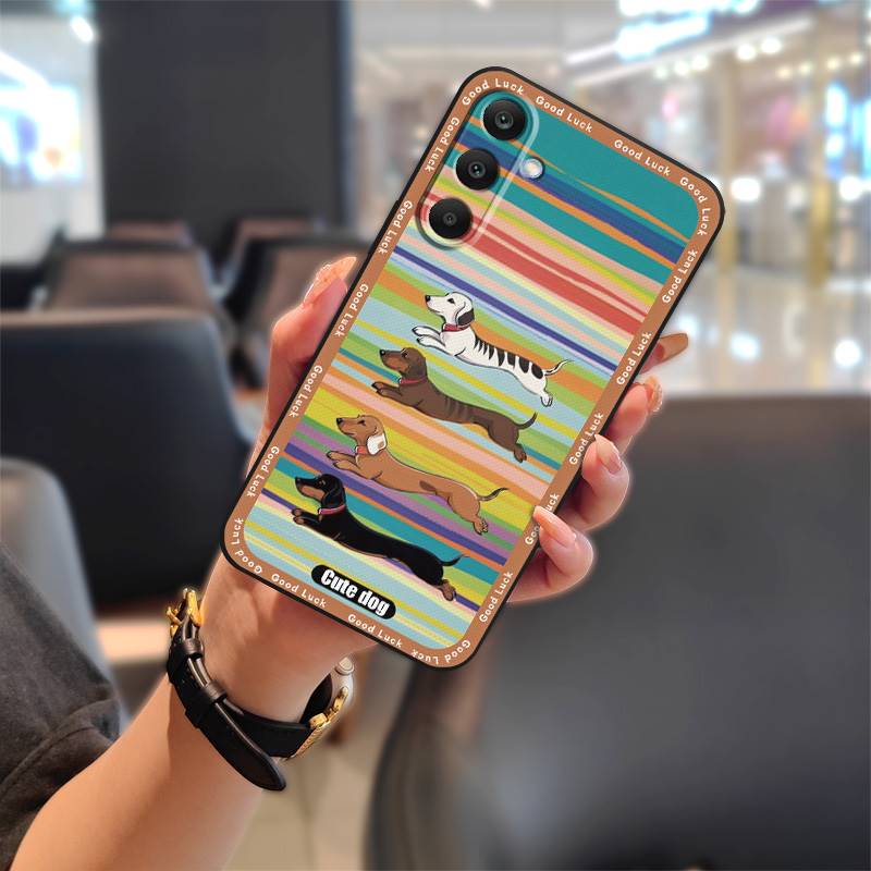 TPU Silicone Phone Case For Samsung Galaxy A16 5G/SM-166P/E Dirt-resistant Cute Fashion Design Soft Case Full Wrap