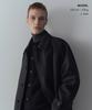 Musinsa Standard Mtr Oversized Balmacaan Coat [Charcoal Grey]