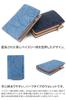 Bifold Wallet Genuine Leather Dark Blue [Baggy Port] BP-ZYS196-DBL